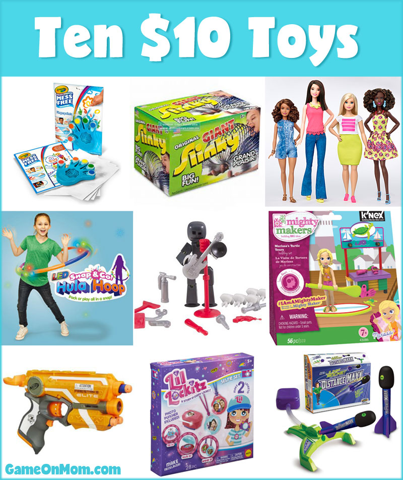 Ten $10 (or Less!) Toys - Game On Mom